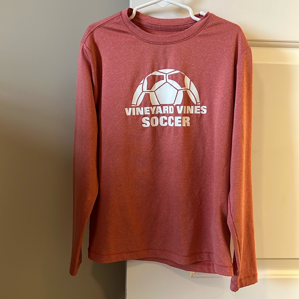 Youth Vineyard Fines Performance Soccer Long-Sleeved Shirt